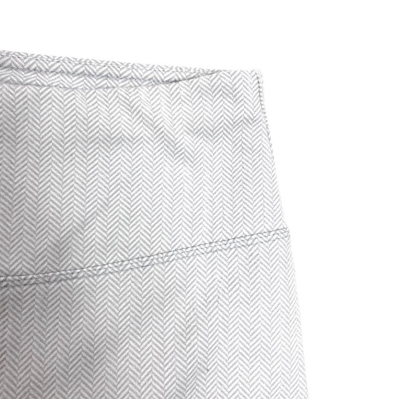 KORAL Seamless Herringbone Jacquard Winter Warm Leggings in Light Gray Size M - Picture 7 of 13